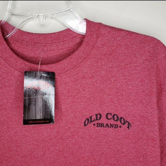 Old Coot Graphic Tee Dog Hunter M - Picture 5 of 8